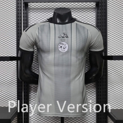 Player Version 26-27 Algeria Special Version Gray Thailand Soccer Jersey AAA-888 Player Version 26-27 Algeria Special Version Gray Thailand Soccer Jersey AAA-888