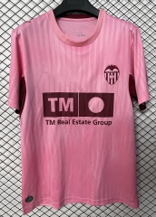 (S-4XL) 26-27 Valencia Pink Thailand Soccer Jersey AAA-2044 (S-4XL) 26-27 Valencia Pink Thailand Soccer Jersey AAA-2044