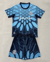 26-27 Olympique de Marseille Blue Goalkeeper Soccer Uniform-AY 26-27 Olympique de Marseille Blue Goalkeeper Soccer Uniform-AY