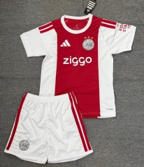 26-27 Ajax Hone Red&White Soccer Uniform-4247 26-27 Ajax Hone Red&White Soccer Uniform-4247