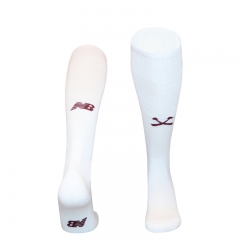 26-27 West Ham United Home White Thailand Soccer Socks-4539 26-27 West Ham United Home White Thailand Soccer Socks-4539