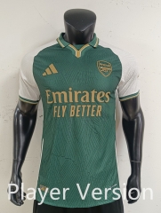 Player Special Version 26-27 Arsenal Green&White Thailand Soccer Jersey AAA-0871 Player Special Version 26-27 Arsenal Green&White Thailand Soccer Jersey AAA-0871