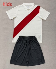 125 Anniversary Commemorate Version River Plate White Kids/Youth Soccer Uniform-AY 125 Anniversary Commemorate Version River Plate White Kids/Youth Soccer Uniform-AY