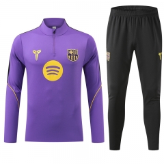 26-27 Barcelona Purple Thailand Soccer Tracksuit-GDP 26-27 Barcelona Purple Thailand Soccer Tracksuit-GDP