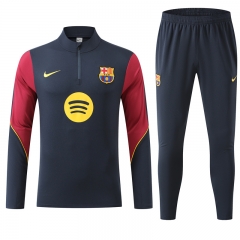 26-27 Barcelona Cyan Thailand Soccer Tracksuit-GDP 26-27 Barcelona Cyan Thailand Soccer Tracksuit-GDP