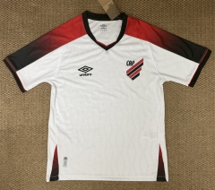 (S-4XL) 26-27 Atletico Paranaense Away White Thailand Soccer Jersey AAA-2315 (S-4XL) 26-27 Atletico Paranaense Away White Thailand Soccer Jersey AAA-2315