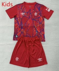 26-27 Rangers Goalkeeper Red Kids/Youth Soccer Uniform-AY 26-27 Rangers Goalkeeper Red Kids/Youth Soccer Uniform-AY