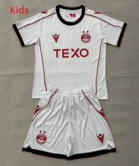 26-27 Aberdeen Away White Kids/Youth Soccer Uniform-AY 26-27 Aberdeen Away White Kids/Youth Soccer Uniform-AY