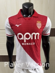 Player Version 26-27 Monaco Home Red&White Thailand Soccer Jersey AAA-4691 Player Version 26-27 Monaco Home Red&White Thailand Soccer Jersey AAA-4691