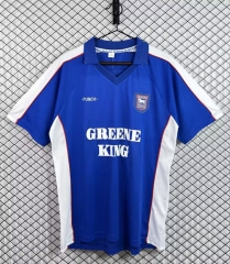Retro Version 99-01 Ipswich Town Home Blue Thailand Soccer Jersey AAA-3257 Retro Version 99-01 Ipswich Town Home Blue Thailand Soccer Jersey AAA-3257