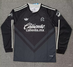 (S-4XL)26-27 Club America Away Black LS Thailand Soccer Jersey AAA-5378 (S-4XL)26-27 Club America Away Black LS Thailand Soccer Jersey AAA-5378