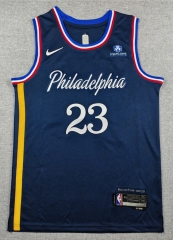 2023 City Edition Philadelphia 76ers #23 Dark Blue NBA Jersey-1380 2023 City Edition Philadelphia 76ers #23 Dark Blue NBA Jersey-1380