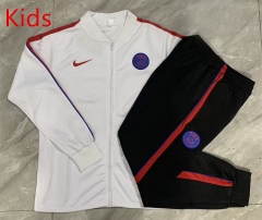 26-27 PSG White Kids/Youth Soccer Jacket Uniform -815 26-27 PSG White Kids/Youth Soccer Jacket Uniform -815