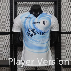 Player Version 26-27 Al Hilal SFC Away White Thailand Soccer Jersey AAA-0871 Player Version 26-27 Al Hilal SFC Away White Thailand Soccer Jersey AAA-0871