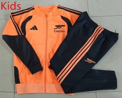 26-27 Arsenal Black Kids/Youth Soccer Jacket Uniform-815 26-27 Arsenal Black Kids/Youth Soccer Jacket Uniform-815
