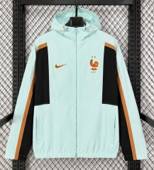 26 World Cup France Green Thailand Trench Coats With Hat-1020 26 World Cup France Green Thailand Trench Coats With Hat-1020
