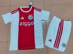 26-27 Ajax Hone Red&White Soccer Uniform-718 26-27 Ajax Hone Red&White Soccer Uniform-718