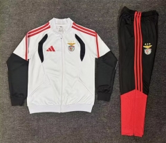 26-27 Benfica White Thailand Soccer Jacket Uniform-5303 26-27 Benfica White Thailand Soccer Jacket Uniform-5303