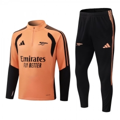 26-27 Arsenal Orange Thailand Soccer Tracksuit-0199 26-27 Arsenal Orange Thailand Soccer Tracksuit-0199