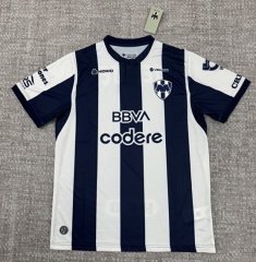(S-4XL) 26-27 Monterrey Home White&Blue Thailand Soccer Jersey AAA-4506 (S-4XL) 26-27 Monterrey Home White&Blue Thailand Soccer Jersey AAA-4506