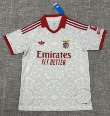 (S-4XL) 26-27 Benfica Away Gray&White Thailand Soccer Jersey AAA-4506 (S-4XL) 26-27 Benfica Away Gray&White Thailand Soccer Jersey AAA-4506