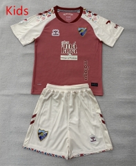26-27 Málaga CF Away Pink Kids/Youth Soccer Uniform-AY 26-27 Málaga CF Away Pink Kids/Youth Soccer Uniform-AY