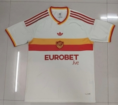 (S-4XL) 26-27 Roma Away White Thailand Soccer Jersey AAA-2315 (S-4XL) 26-27 Roma Away White Thailand Soccer Jersey AAA-2315