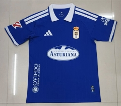 (S-4XL) 26-27 Real Oviedo Home Blue Thailand Soccer Jersey AAA-2315 (S-4XL) 26-27 Real Oviedo Home Blue Thailand Soccer Jersey AAA-2315