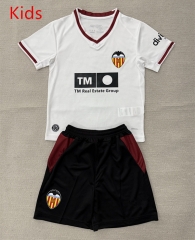 26-27 Valencia Home White Kids/Youth Soccer Uniform-AY 26-27 Valencia Home White Kids/Youth Soccer Uniform-AY