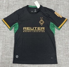 (S-4XL) 26-27 Borussia Mönchengladbach Away Black Thailand Soccer Jersey AAA-4506 (S-4XL) 26-27 Borussia Mönchengladbach Away Black Thailand Soccer Jersey AAA-4506