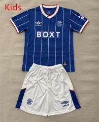 26-27 Rangers Home Blue Kids/Youth Soccer Uniform-AY 26-27 Rangers Home Blue Kids/Youth Soccer Uniform-AY