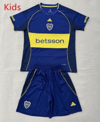 26-27 Collaboration Version Boca Juniors Blue Kids/Youth Soccer Uniform-AY 26-27 Collaboration Version Boca Juniors Blue Kids/Youth Soccer Uniform-AY