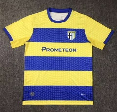 (S-3XL) 26-27 Parma Calcio Away Yellow&Blue Thailand Soccer Jersey AAA-417 (S-3XL) 26-27 Parma Calcio Away Yellow&Blue Thailand Soccer Jersey AAA-417