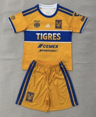 26-27 Tigres UANL Home Yellow Soccer Uniform-AY 26-27 Tigres UANL Home Yellow Soccer Uniform-AY