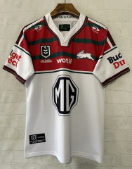 (S-7XL) 2026 South Sydney Rabbitohs White&Red Thailand Rugby Shirt (S-7XL) 2026 South Sydney Rabbitohs White&Red Thailand Rugby Shirt