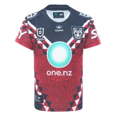 (S-7XL) 2026 New Zealand Warriors Blue&Red Thailand Rugby Shirt (S-7XL) 2026 New Zealand Warriors Blue&Red Thailand Rugby Shirt