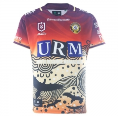 (S-7XL)2026 Indigenous Version Manly Warringah Sea Eagles Red&Yellow Thailand Rugby Shirt (S-7XL)2026 Indigenous Version Manly Warringah Sea Eagles Red&Yellow Thailand Rugby Shirt