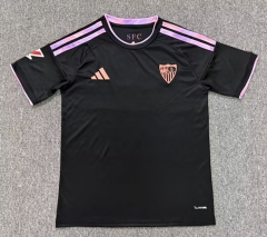 (S-4XL)26-27 Sevilla 2nd Away Black Thailand Soccer Jersey AAA-8025 (S-4XL)26-27 Sevilla 2nd Away Black Thailand Soccer Jersey AAA-8025
