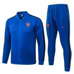 26-27 France Color Blue Thailand Soccer Jacket Uniform-815 26-27 France Color Blue Thailand Soccer Jacket Uniform-815