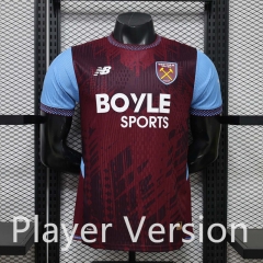 Player Version 26-27 West Ham United Home Red Thailand Soccer Jersey AAA-888 Player Version 26-27 West Ham United Home Red Thailand Soccer Jersey AAA-888