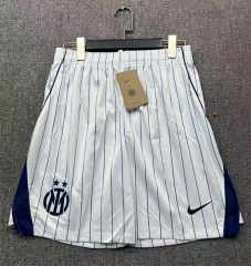 26-27 Inter Milan Away White Thailand Soccer Shorts 26-27 Inter Milan Away White Thailand Soccer Shorts
