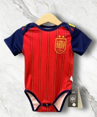 26-27 Spain (2 Star) Home Red Baby Soccer Uniform-7411 26-27 Spain (2 Star) Home Red Baby Soccer Uniform-7411