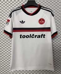 (S-4XL) 26-27 FC Nürnberg Away White Thailand Soccer Jersey AAA-2044 (S-4XL) 26-27 FC Nürnberg Away White Thailand Soccer Jersey AAA-2044