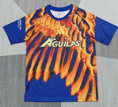 (S-4XL) 26-27 Club América Orange&Blue Thailand Training Soccer Jersey -4927 (S-4XL) 26-27 Club América Orange&Blue Thailand Training Soccer Jersey -4927