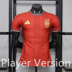 Player Special Version 26-27 Spain Red Thailand Soccer Jersey AAA-888 Player Special Version 26-27 Spain Red Thailand Soccer Jersey AAA-888