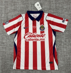 (S-4XL) 26-27 Deportivo Guadalajara Home Red&White Thailand Soccer Jersey AAA-4506 (S-4XL) 26-27 Deportivo Guadalajara Home Red&White Thailand Soccer Jersey AAA-4506