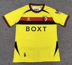 (S-4XL) 26-27 Watford Home Yellow Thailand Soccer Jersey AAA-8025