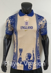 Player Version 26-27 England Blue&Yellow Thailand Soccer Jersey AAA-4691 Player Version 26-27 England Blue&Yellow Thailand Soccer Jersey AAA-4691