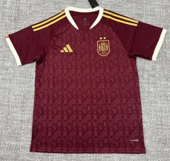 (S-4XL)26-27 Special Version Spain Black Thailand Soccer Jersey-4506 (S-4XL)26-27 Special Version Spain Black Thailand Soccer Jersey-4506