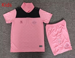 26-27 Sunderland AFC Away Pink Kids/Youth Soccer Uniform-7809